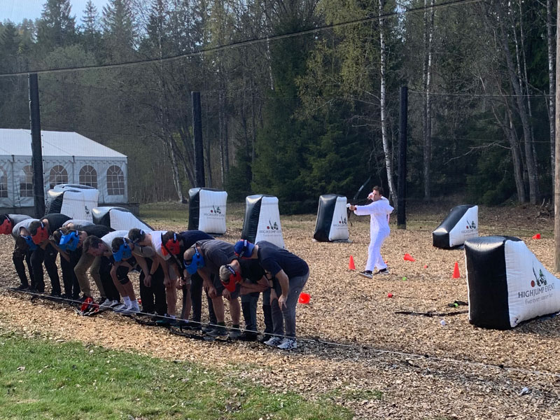 utdrikningslag-med-archery-tag-i-Oslo Utdrikningslag kaninjakt