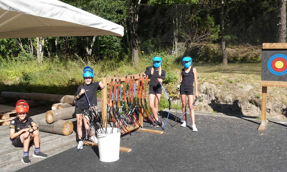 Barnebursdag Archery tag