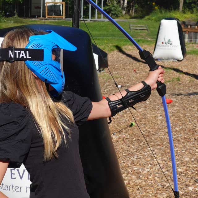 Barnebursdag Archery tag